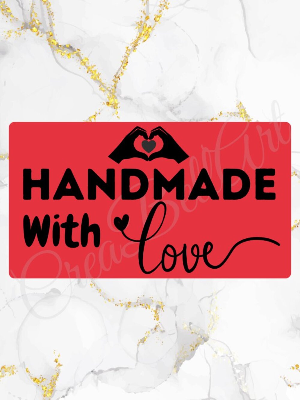 100 Handmade Stickers for Packaging | Small Business Labels - Picture 6 of 10
